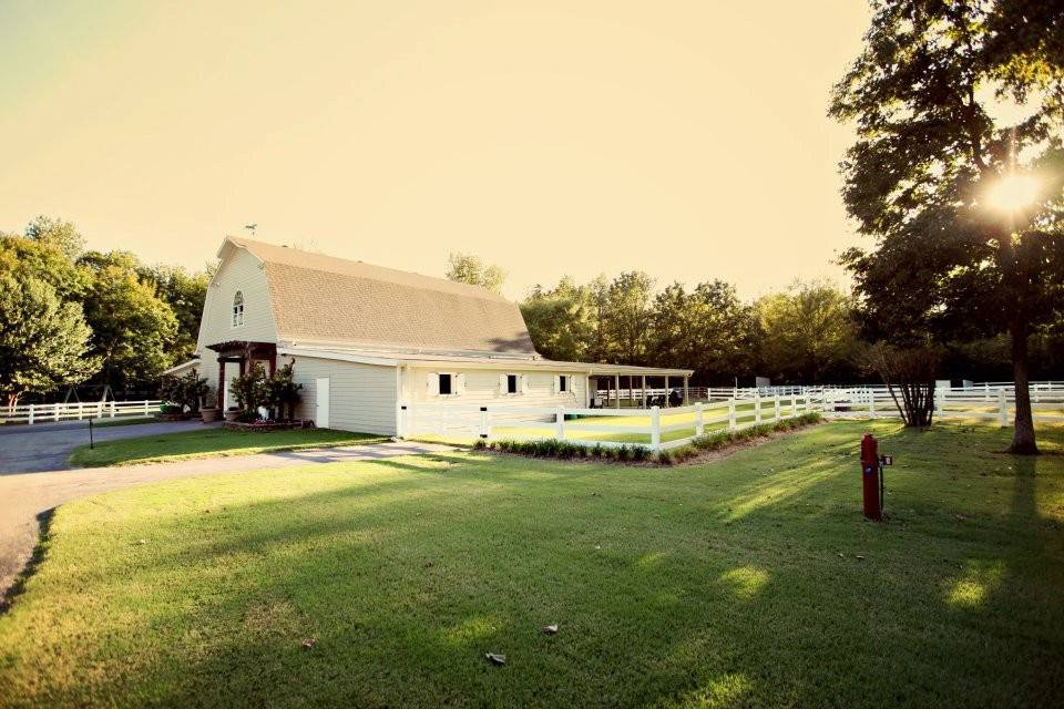 Sunset at the farm