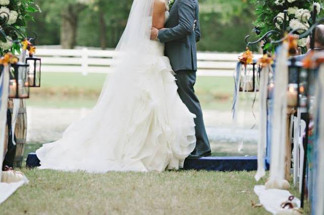 Wedding kiss