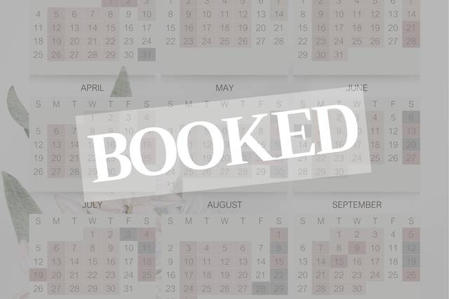 2026 Wedding Season is Booked!