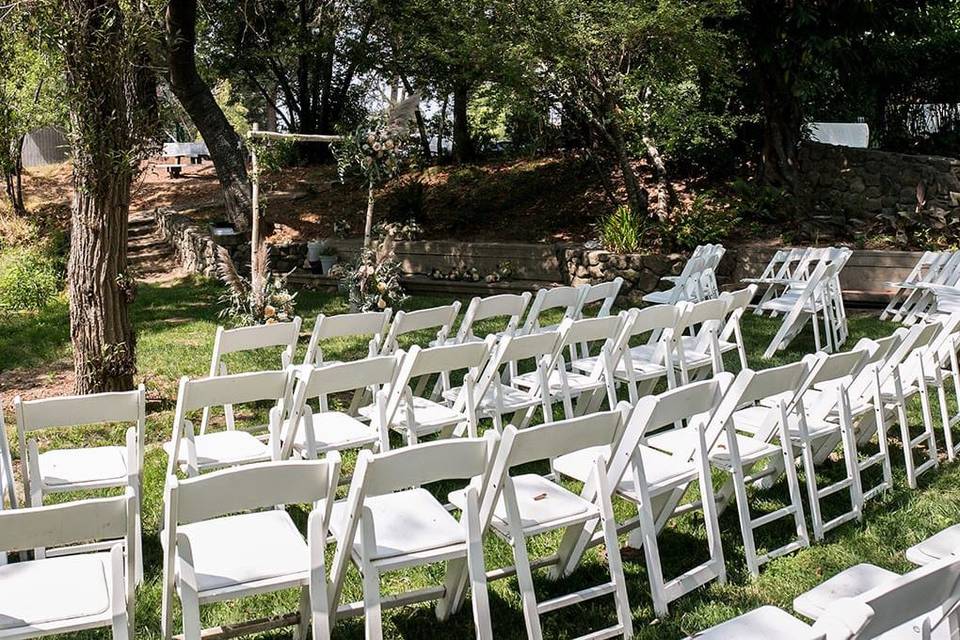Lower Lawn Ceremony