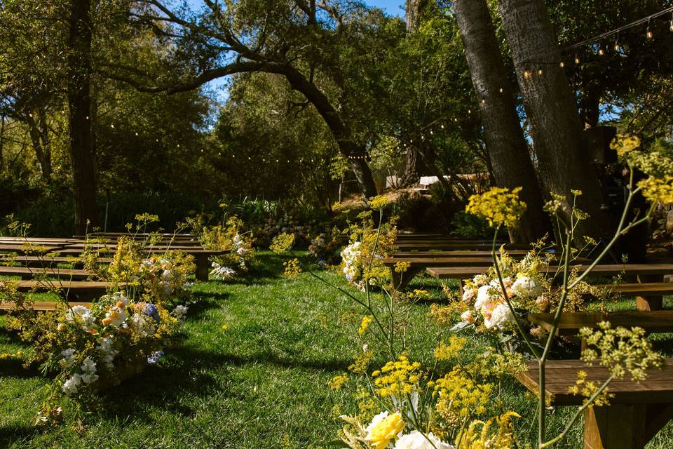Lower Lawn Ceremony