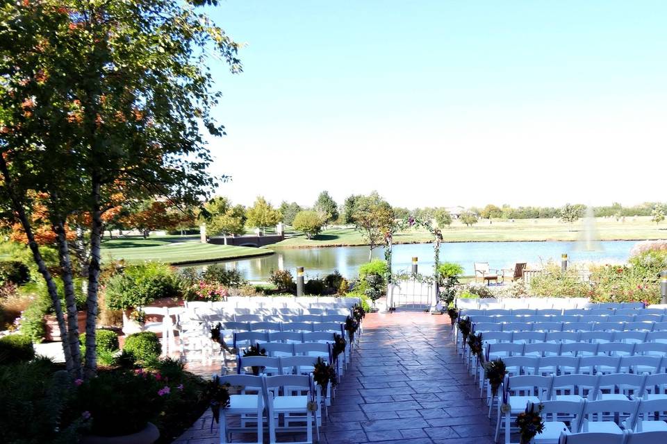 Wedding by the water