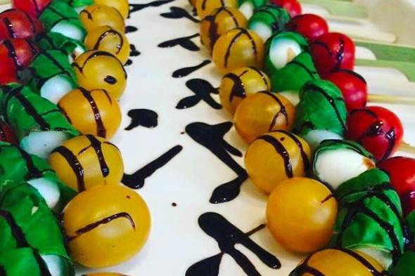 Caprese skewers