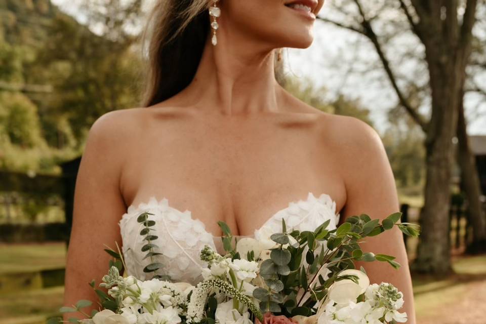 Soft mauve Bridal