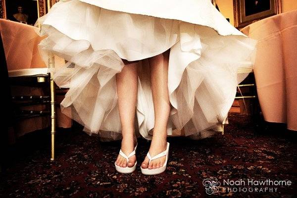 Bridal shoes for dancing