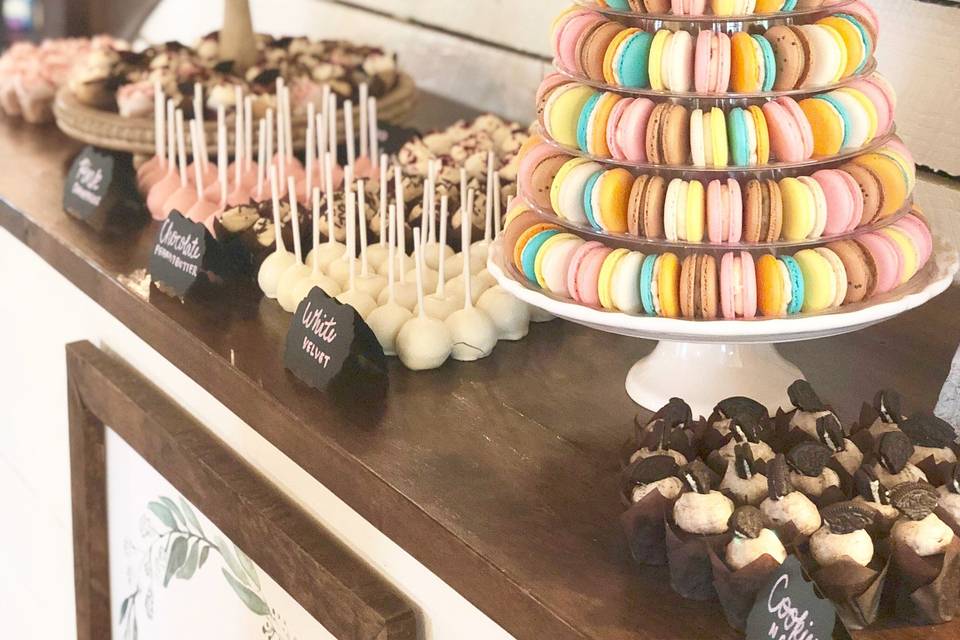 Treats for guests to enjoy