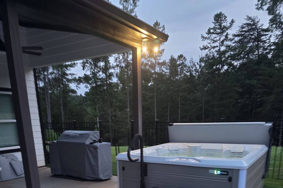 Outdoor hottub