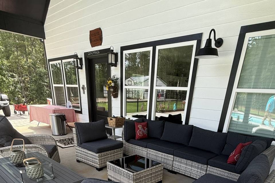 Outdoor seating