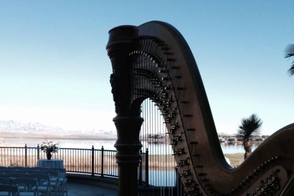 Queen Harp, Las Vegas Harpist