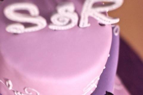 Pink and purple cake - Delights by Lisa