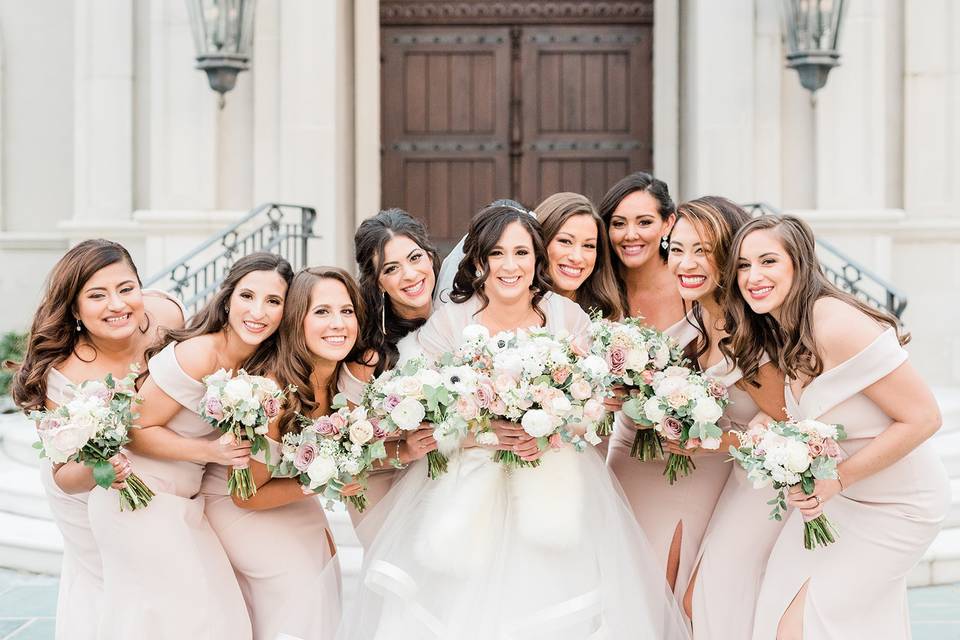 Bridal party | Jennifer Larson Photograph