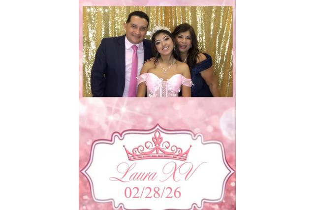 Quinceañera 3 photo layout