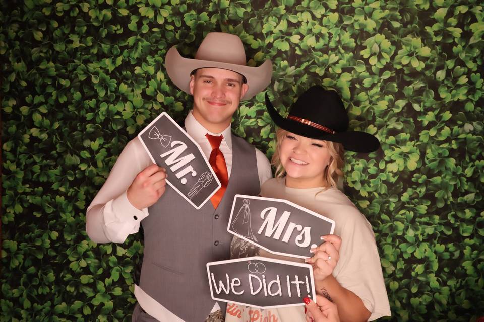 Love in the photo booth