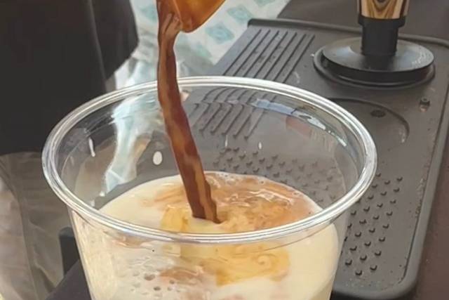 Iced latte