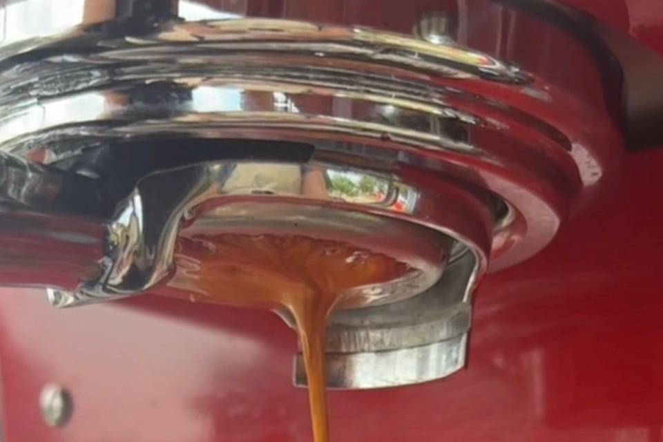 Golden brown espresso