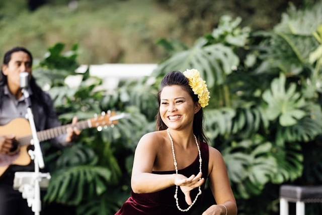 Solo Hula During Cocktails