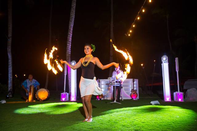 Fire Fan Dance