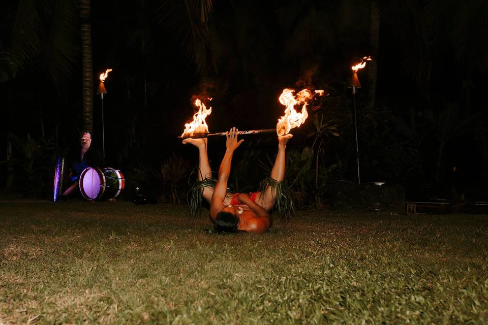 Fire Knife Performer