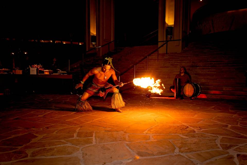 Fire Knife Performer