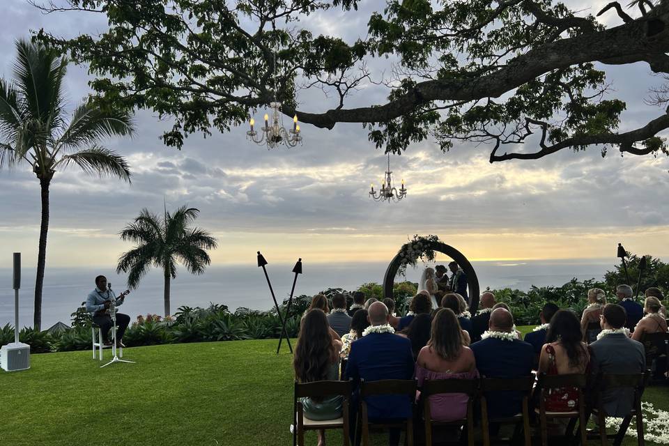 Holualoa Inn Ceremony