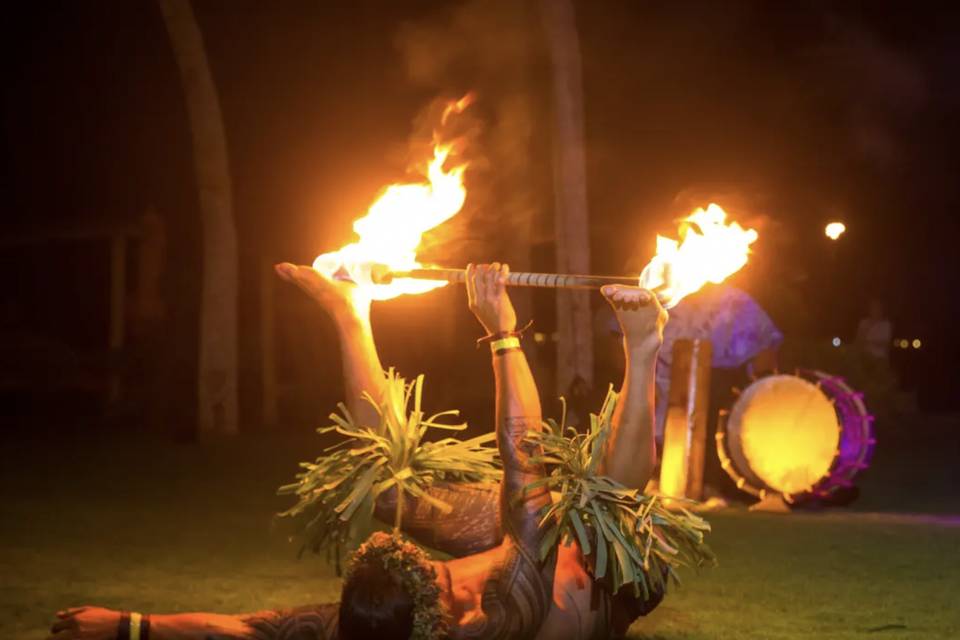 Fire Knife Show