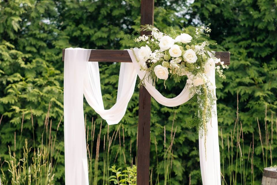 Floral Cross