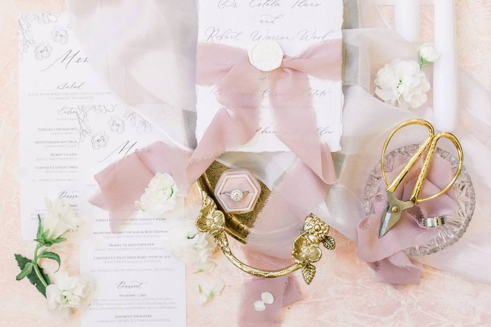 Royal Blush Estate Wedding