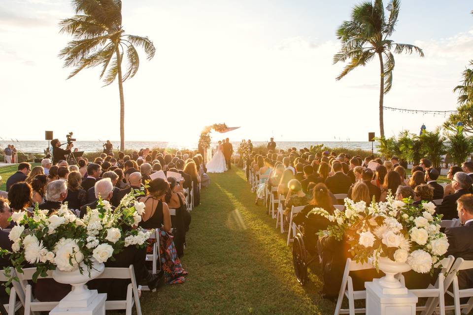 Tented Sperry coastal wedding