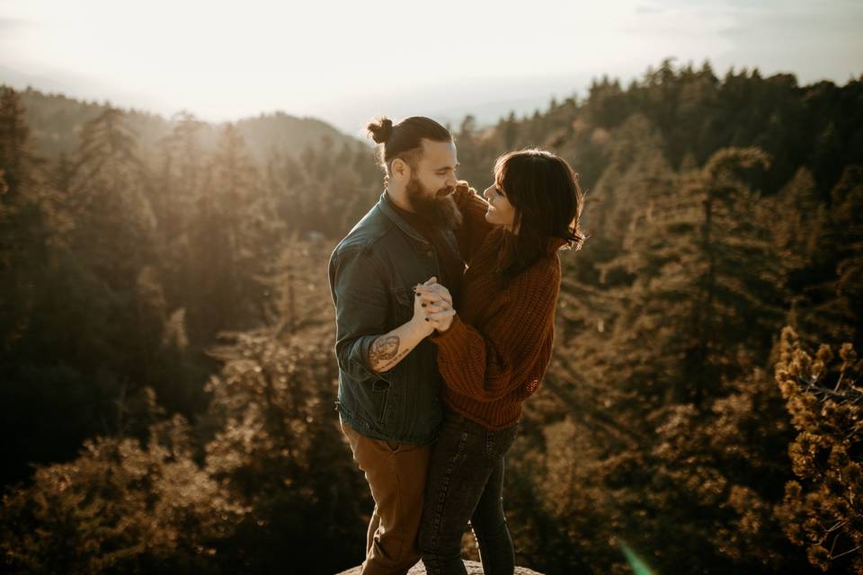 Mountain top engagement