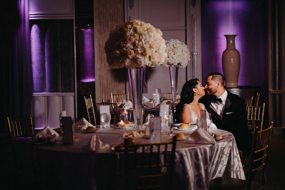 Beautiful wedding ballroom