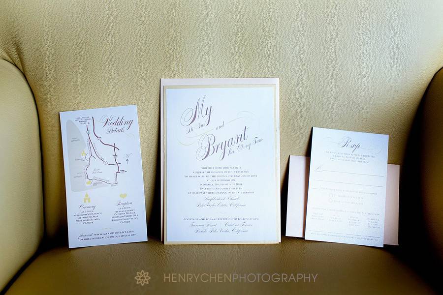 Typography invitation suite