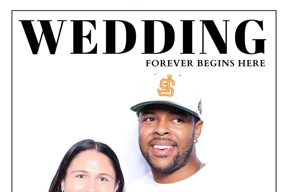 Photo Booth Magazine Style