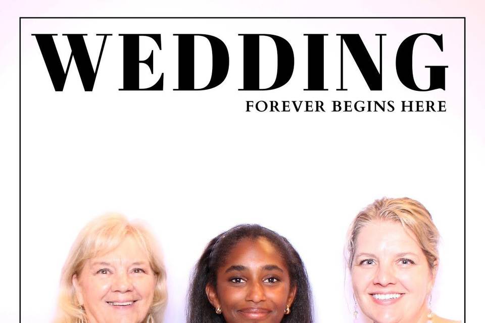 Photo Booth Magazine Style