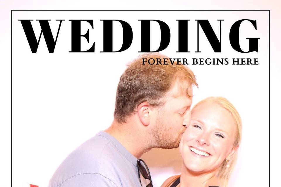 Photo Booth Magazine Style