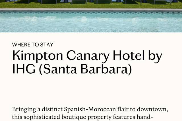 Santa Barbara Travel Hotel