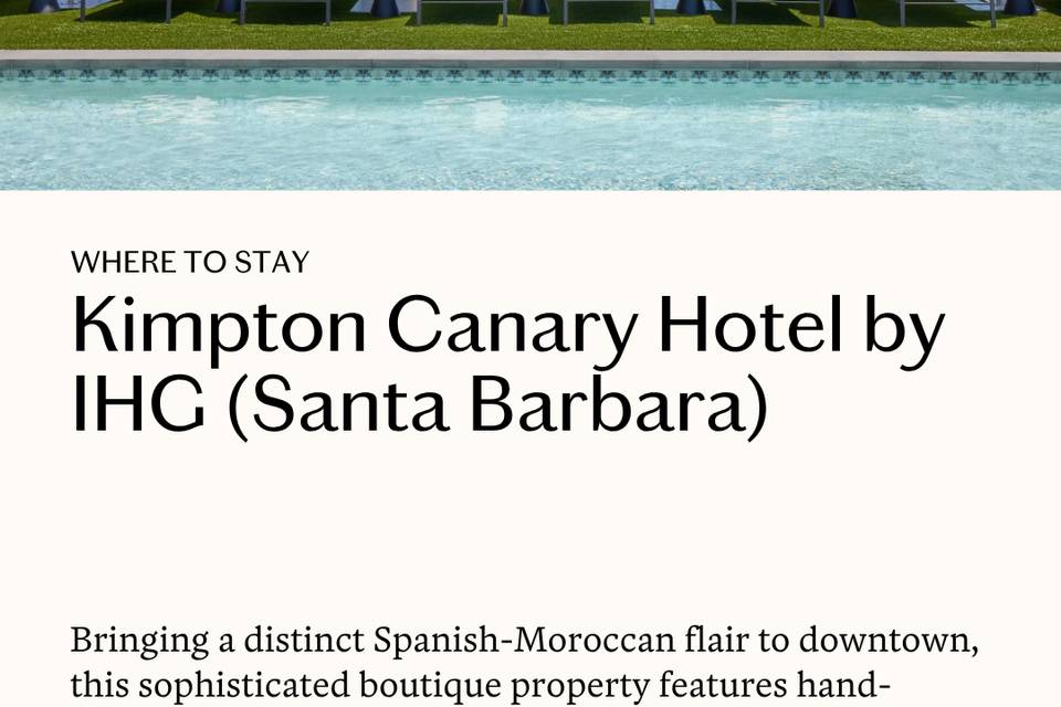 Santa Barbara Travel Hotel