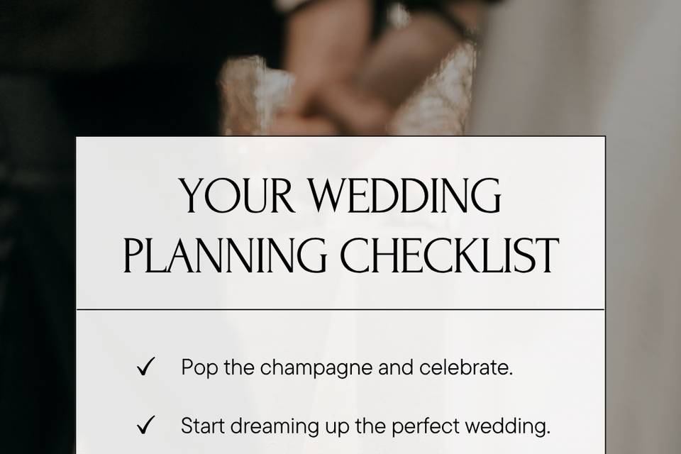 Wedding Planning Checklist
