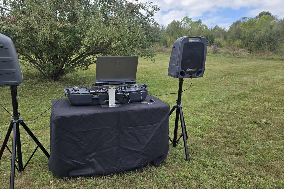 Sound system for the Ceremony
