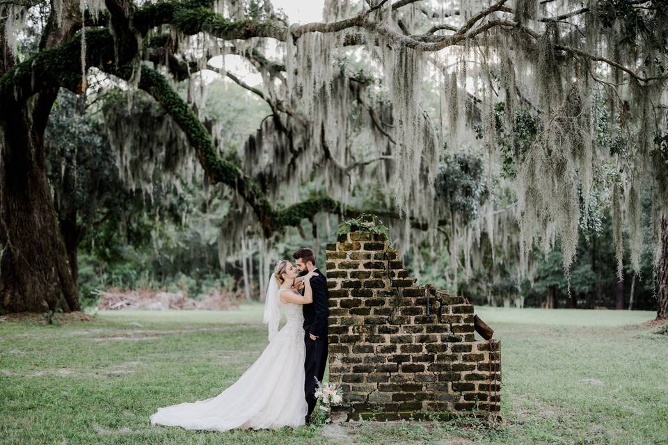 By the old fireplace