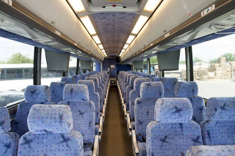 55 Passenger Motorcoach - Interior