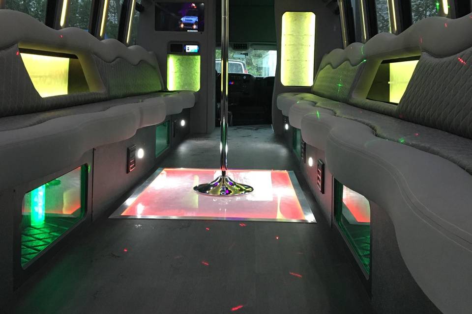 VIP interior (seats 30)