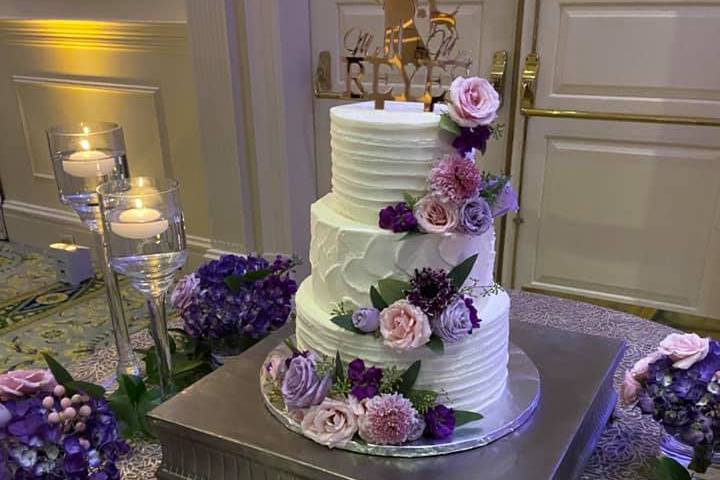 Wedding cake from our Pastry