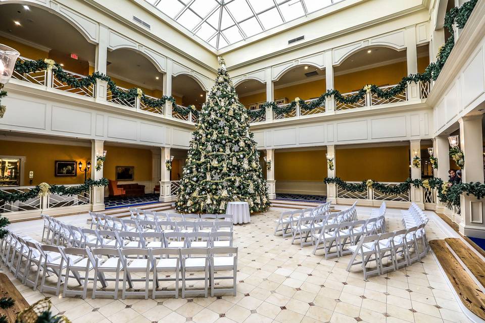 December Ceremony in Atrium