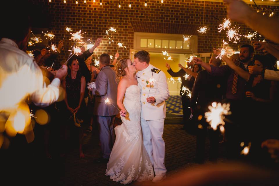 Sparkler Sendoff