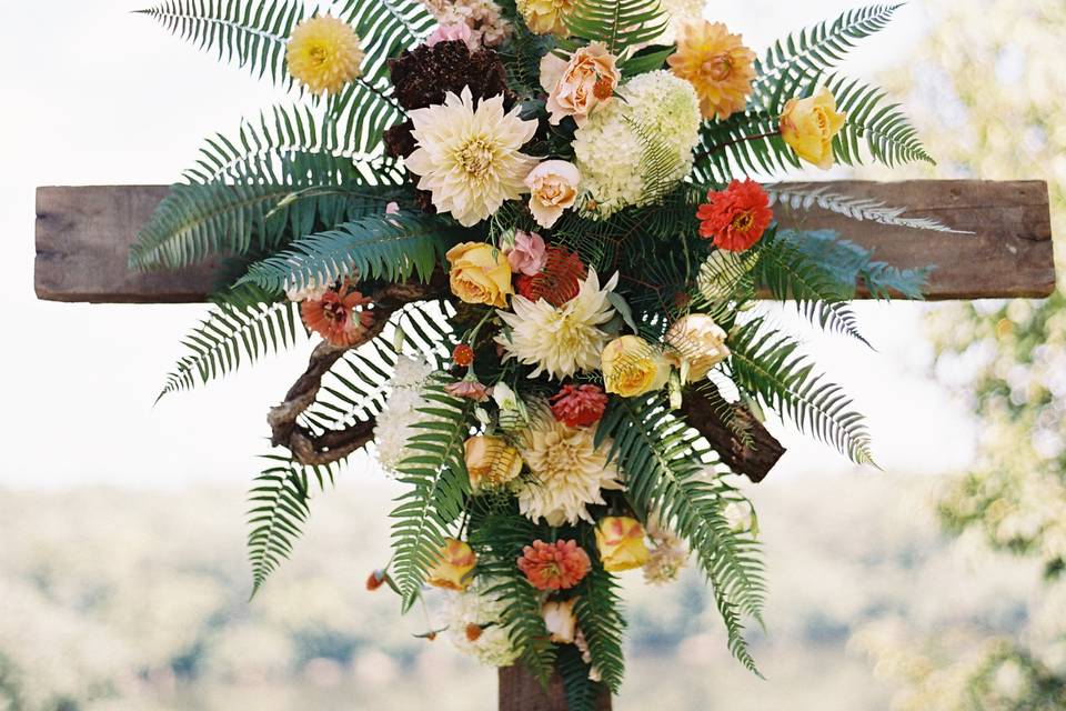 Floral Ceremony Decor