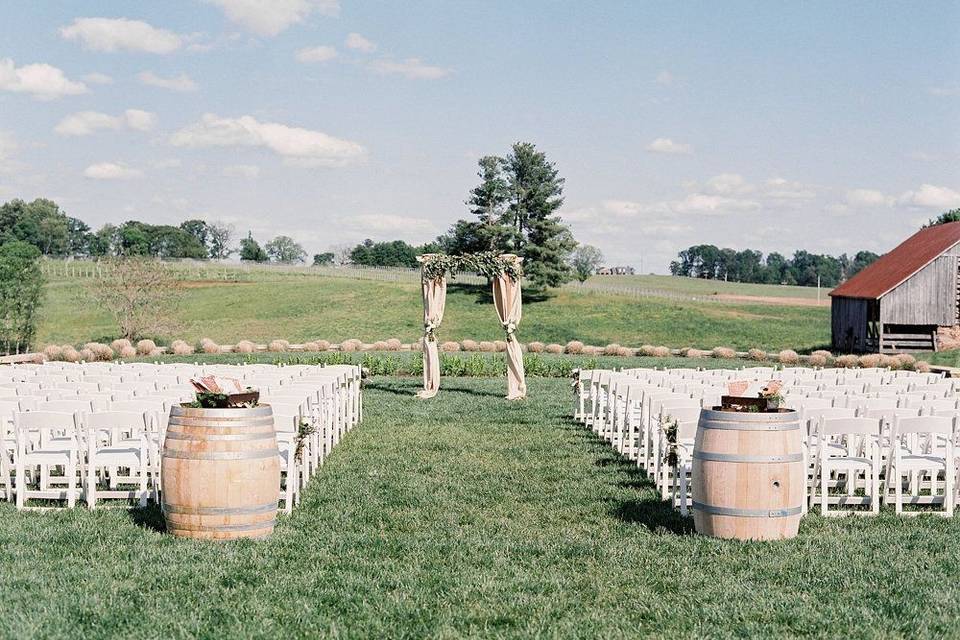 Garden wedding