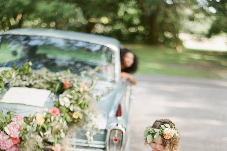 Sweet Flower Girl