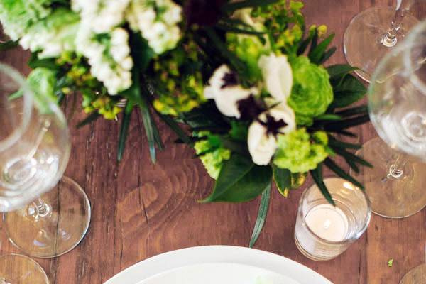 White Place Setting
