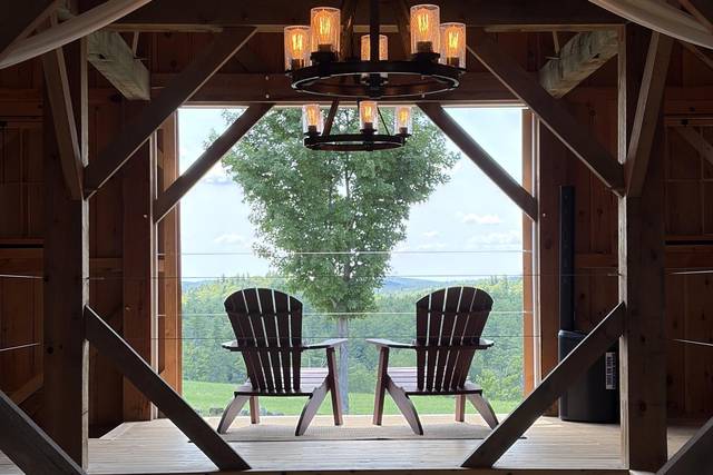 View from barn 2nd floor
