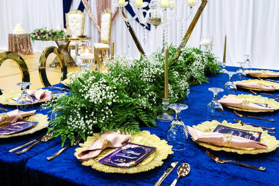 Wdding Party Table